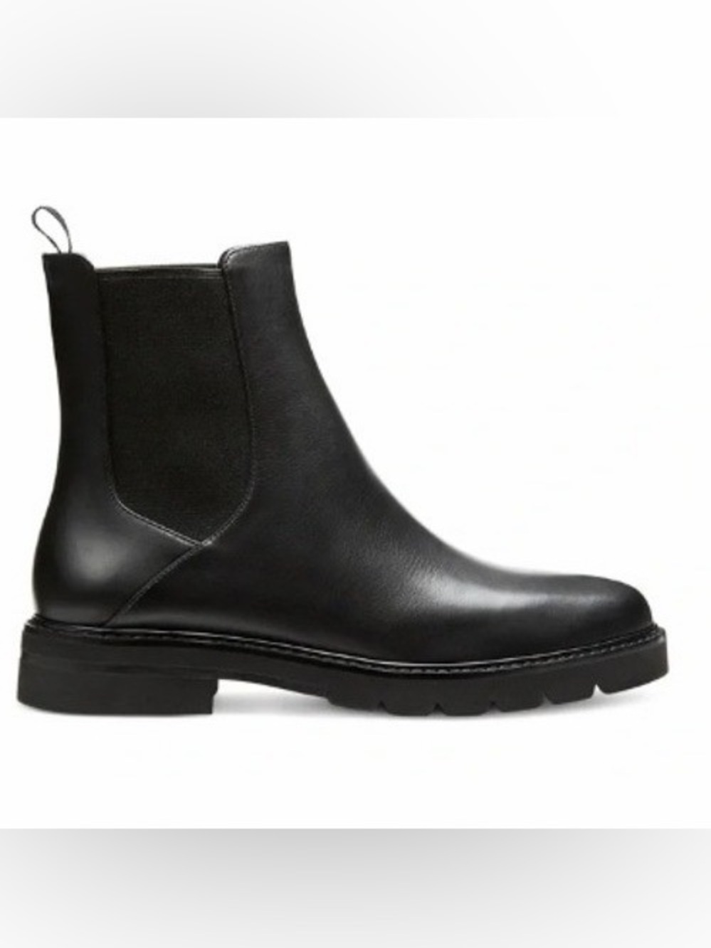 Stuart Weitzman Dylan Chelsea Bootie In Black.